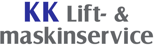<span class='blue'>KK</span> Lift & maskinservice ApS logo